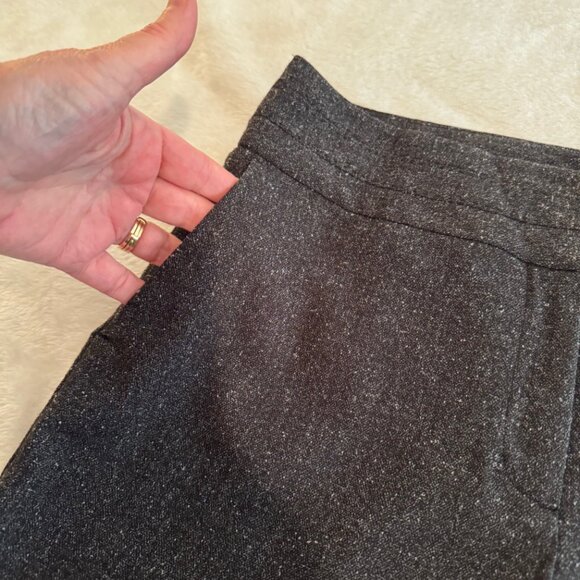 Apt 9 Maxwell Gray Nubby Dress Pants Size 12 - Picture 8 of 16